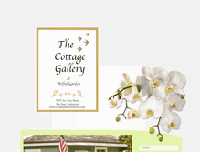 Tablet Screenshot of cottagegalleryonlosrios.com